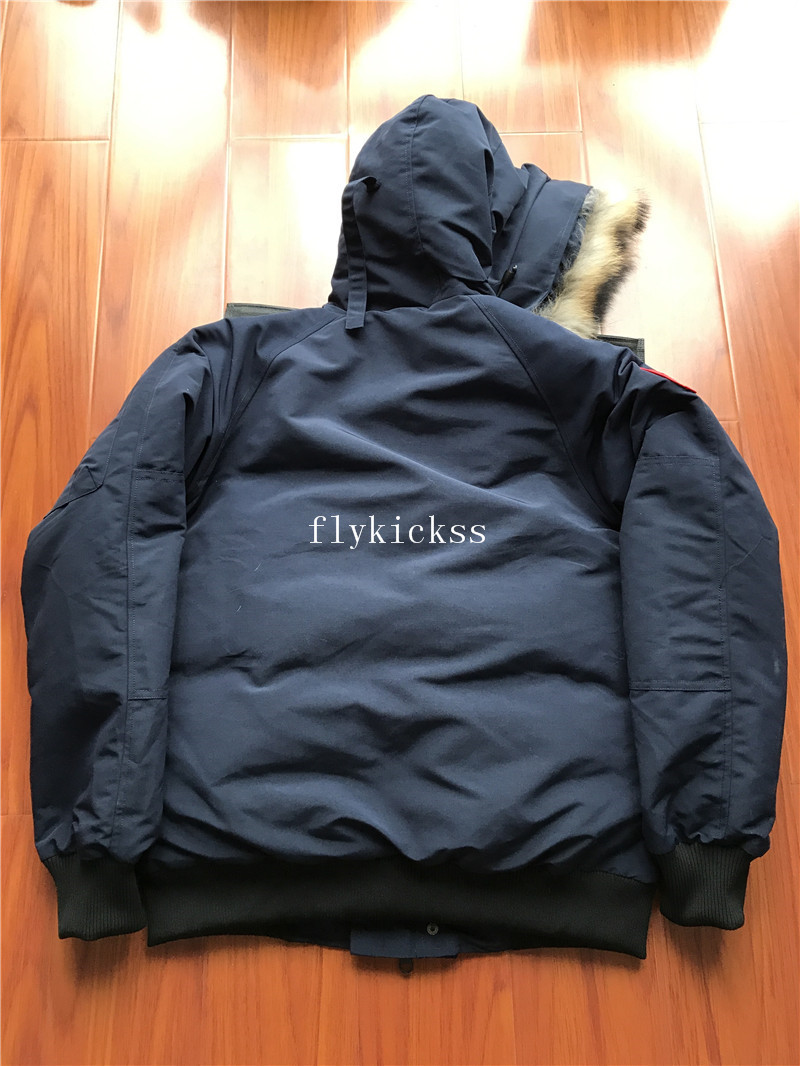 Winter Canada Goose Coat Navy Blue